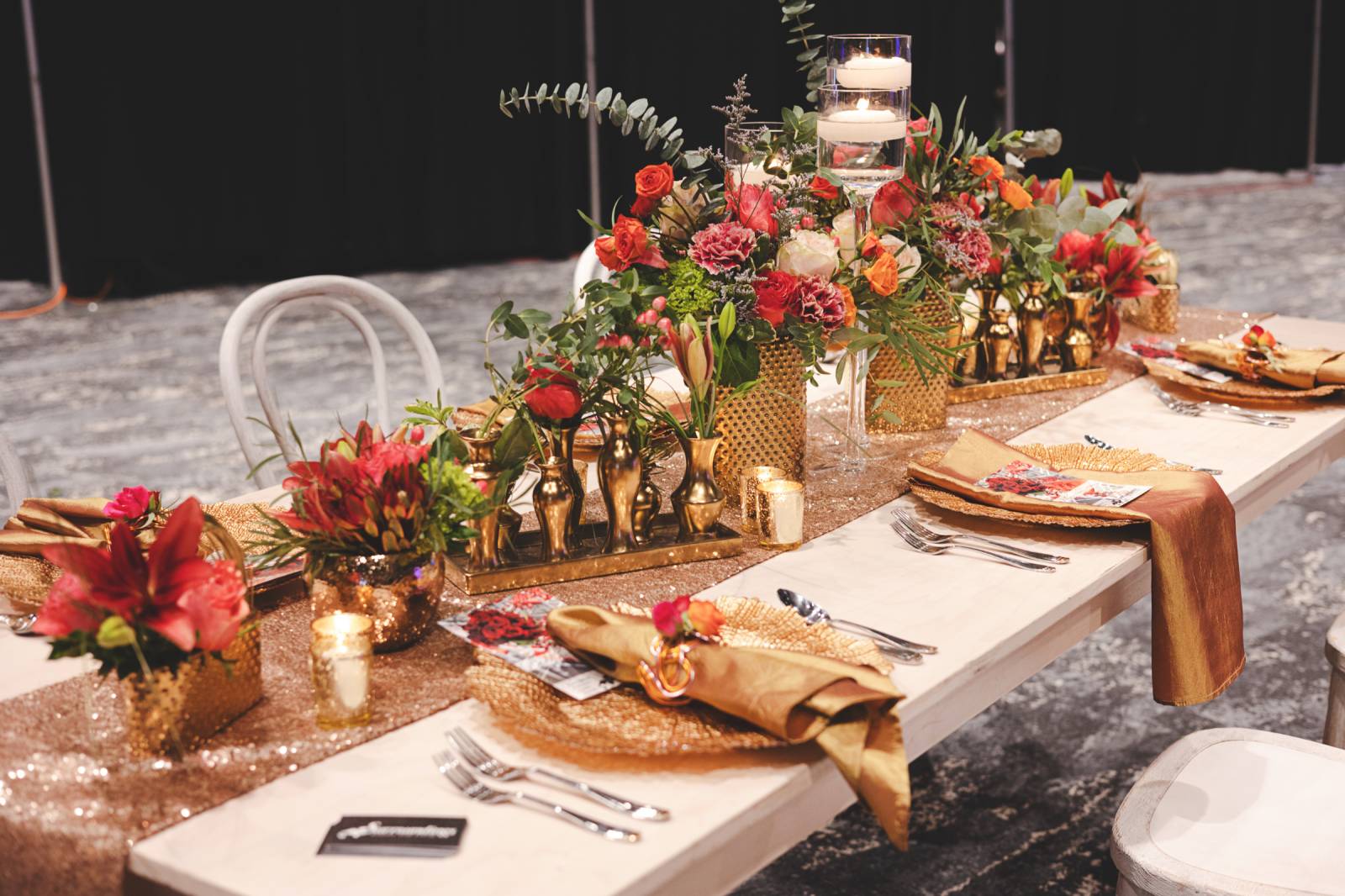 Shimmery Metallics Wedding Inspiration, Rustic Folk Weddings