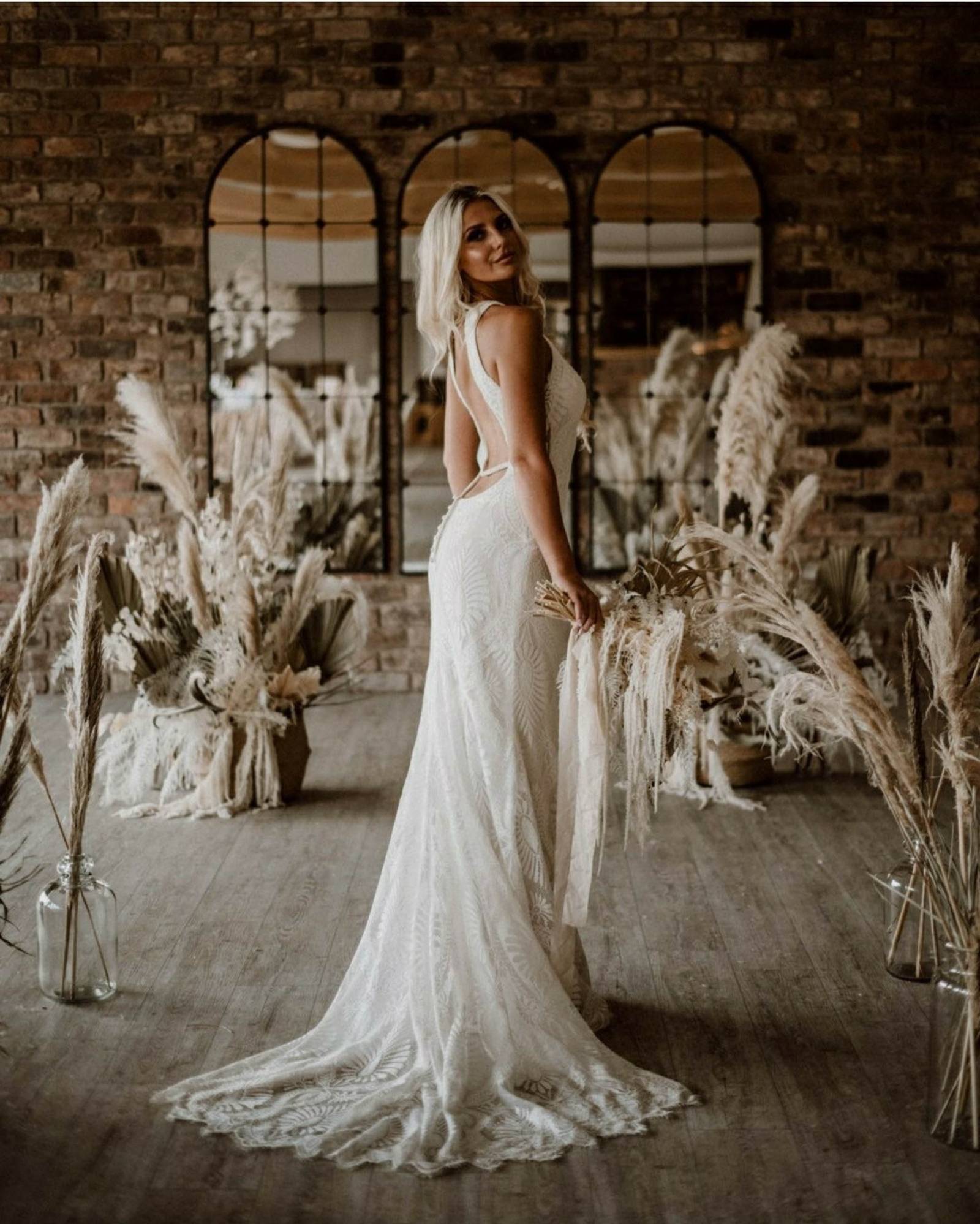 Boho Wedding Gown