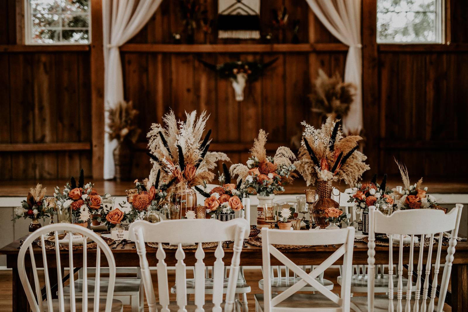 Western Boho Table Setting