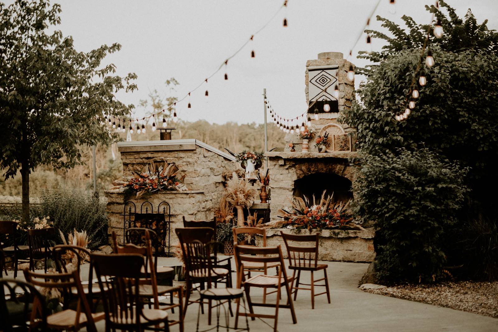 Western Boho Ceremony