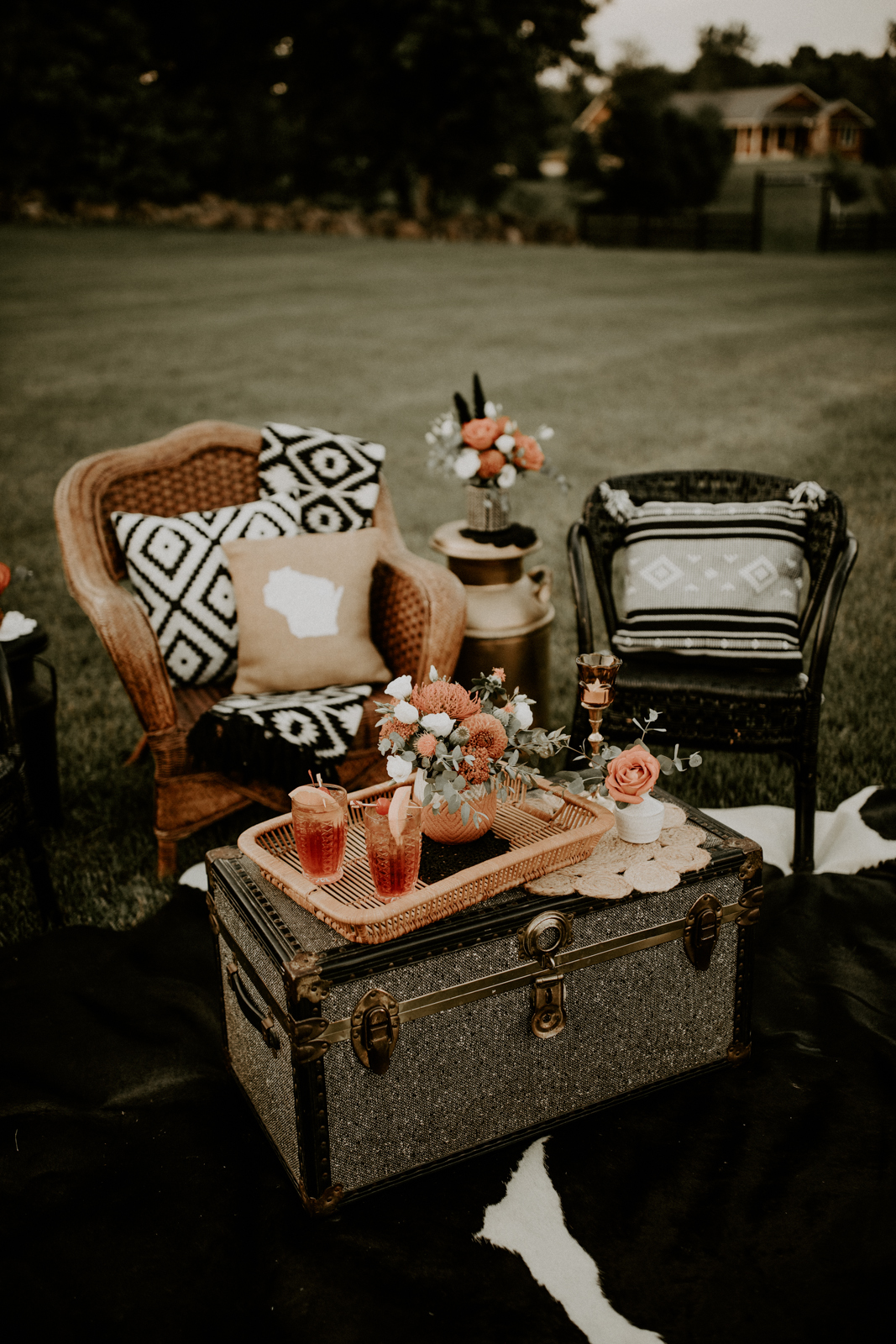 Western Boho Wedding Lounge