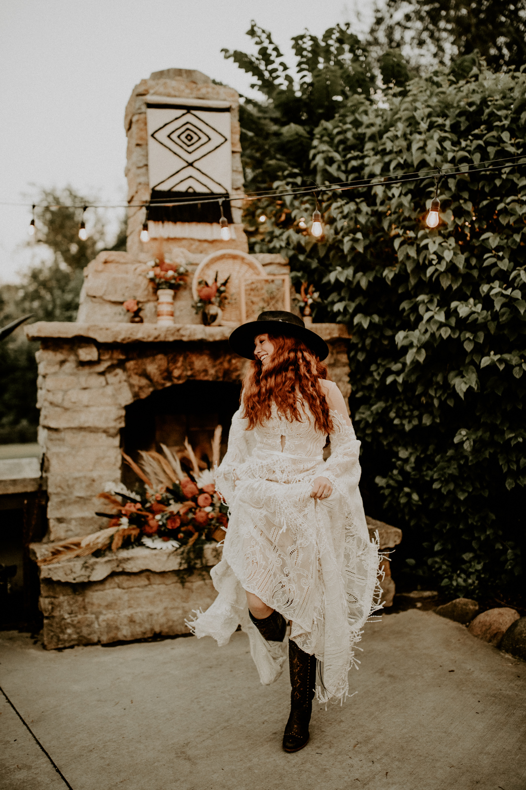 Western Boho Bride