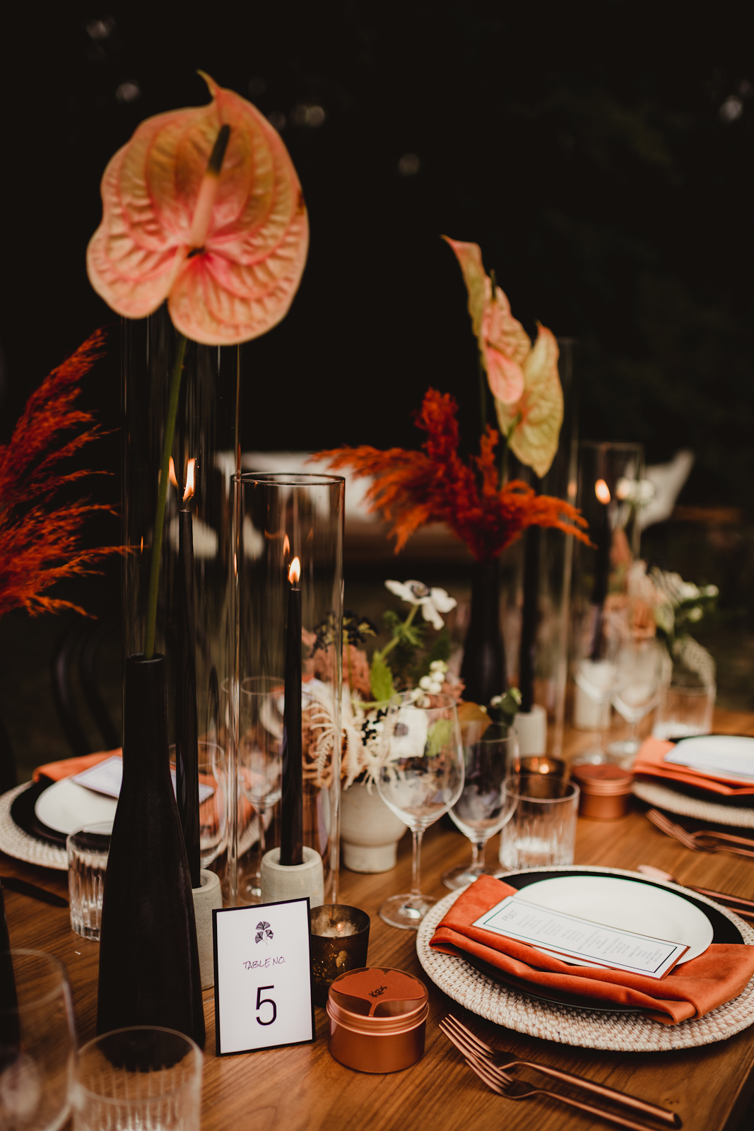 Sleek Table Setting