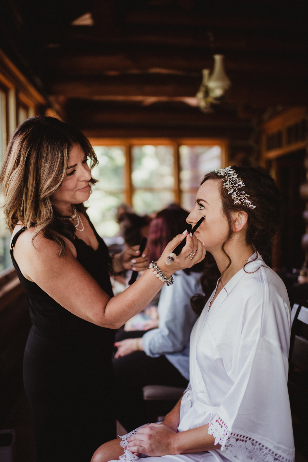 Bride Getting Ready