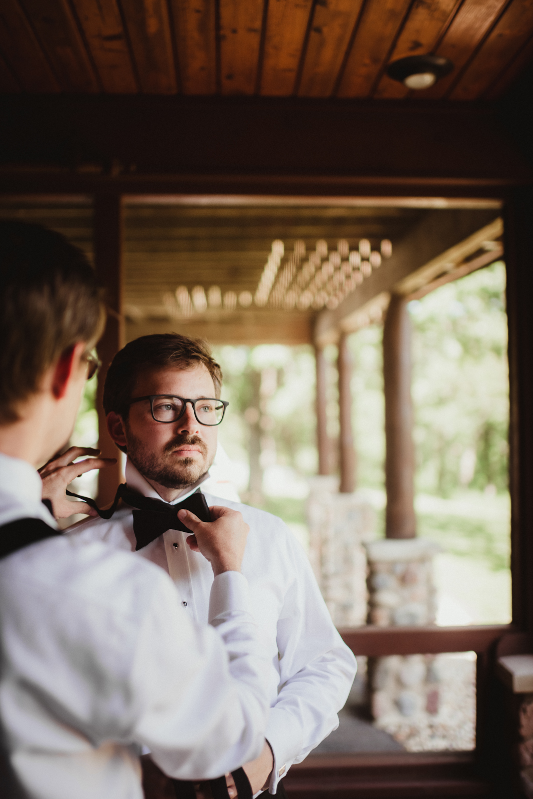 Groom Getting  Ready