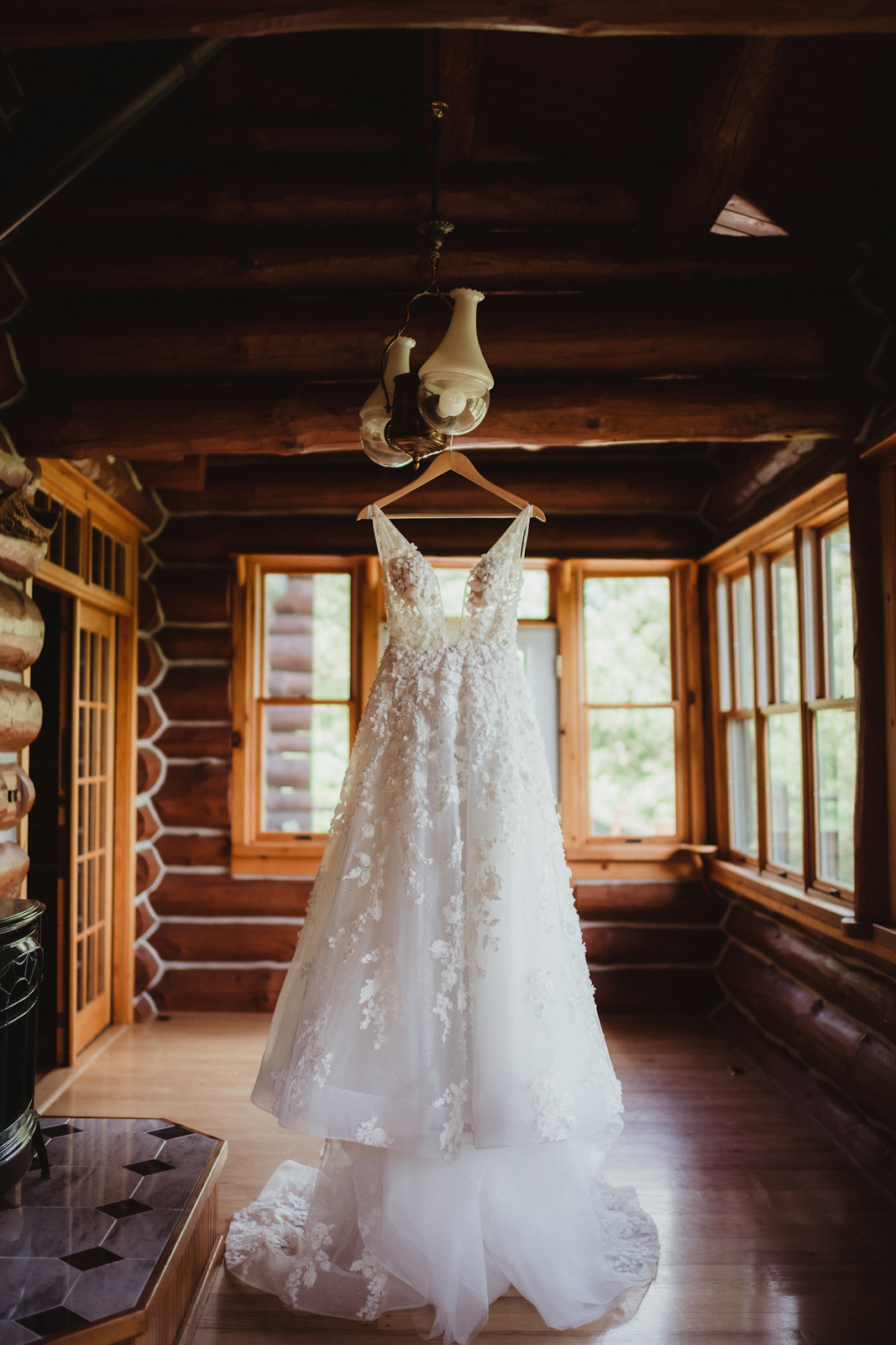 Floral Wedding Dress