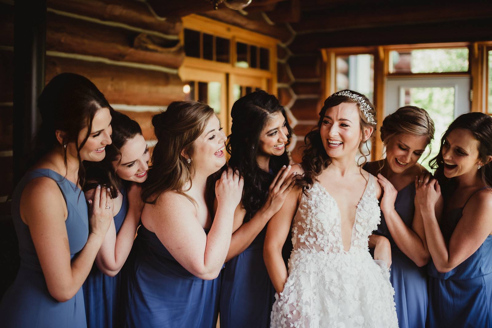 Simple Brides and Bridesmaids