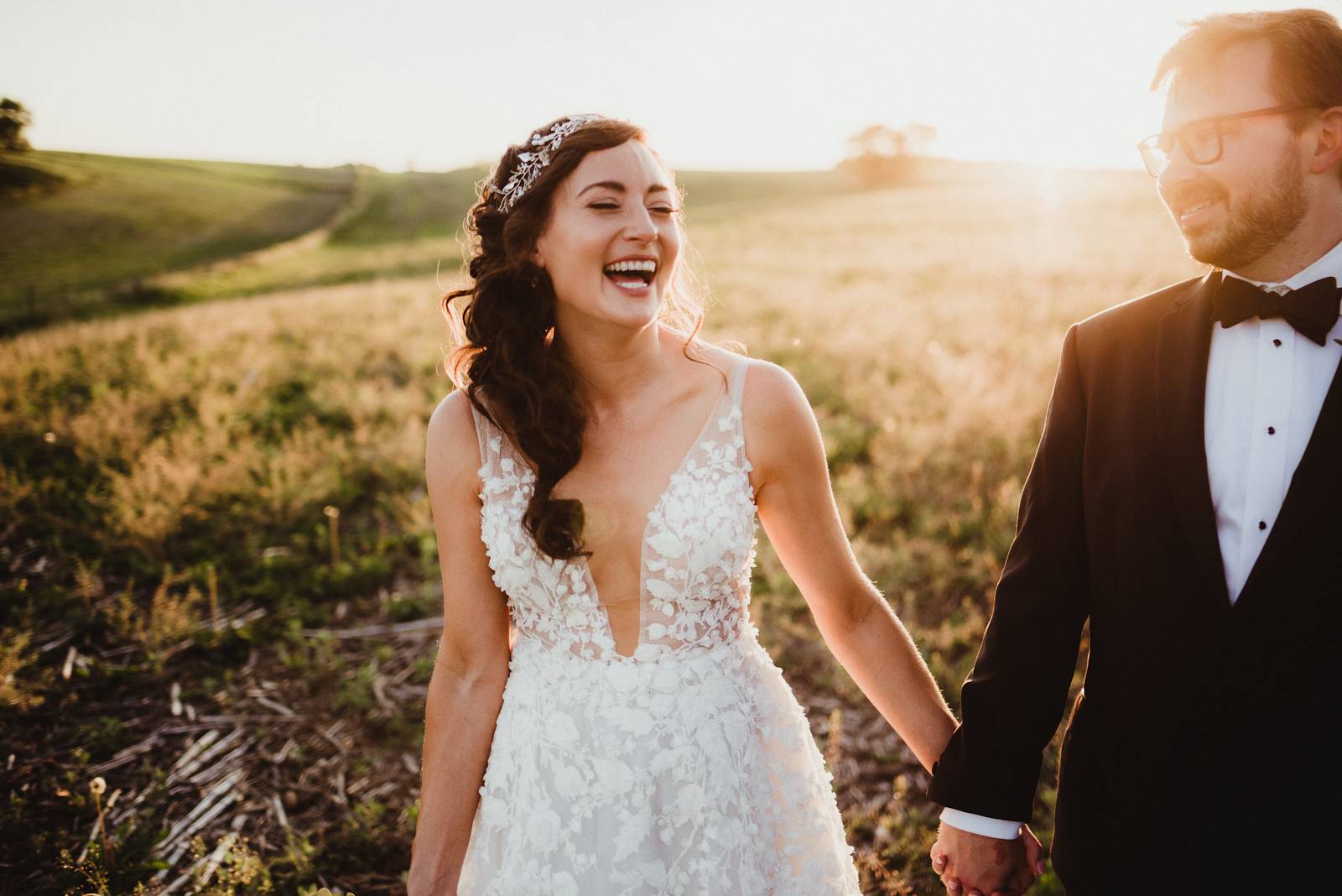 Simple Bride and Groom