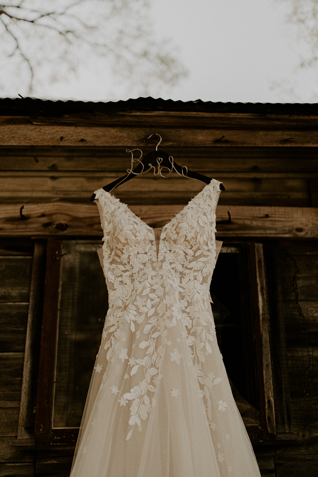 Moody Wedding Gown