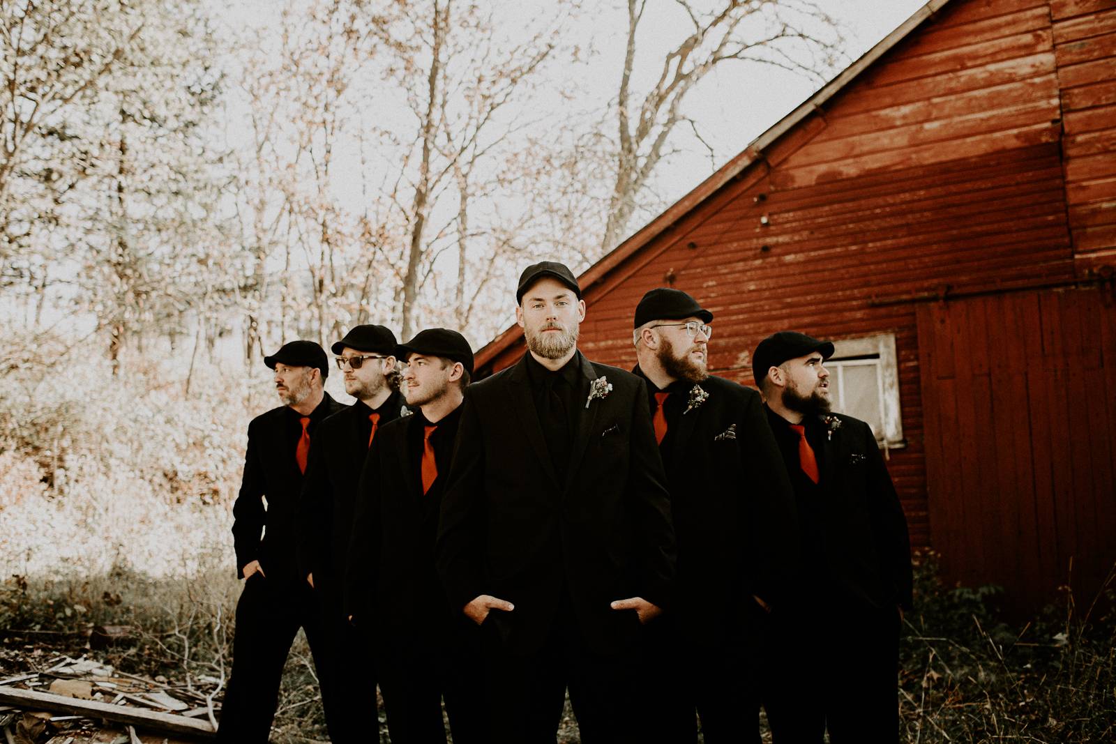 Halloween Groom and Groomsmen