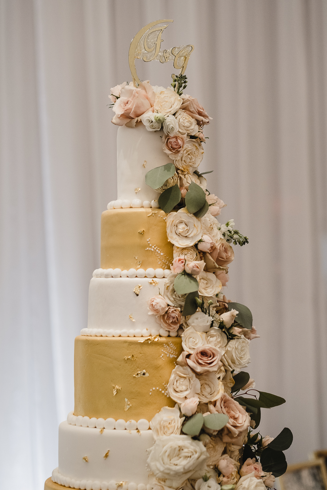Elegant 7 Teir Wedding Cake