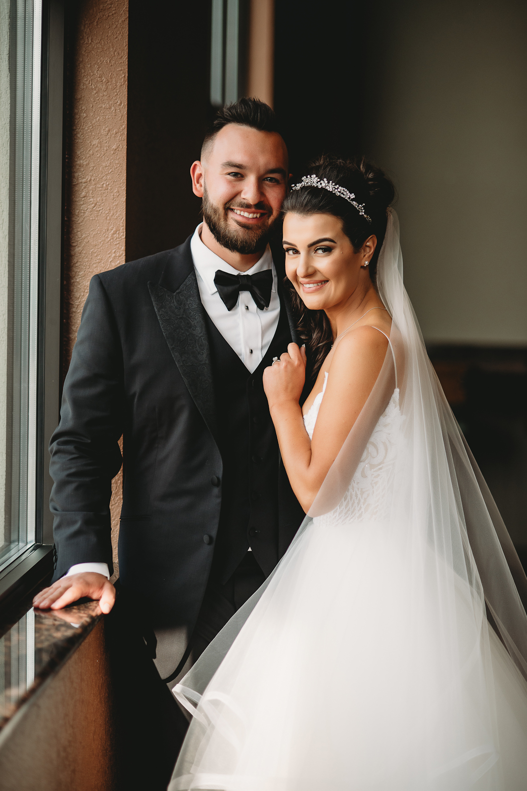 Elegant Bride and Groom