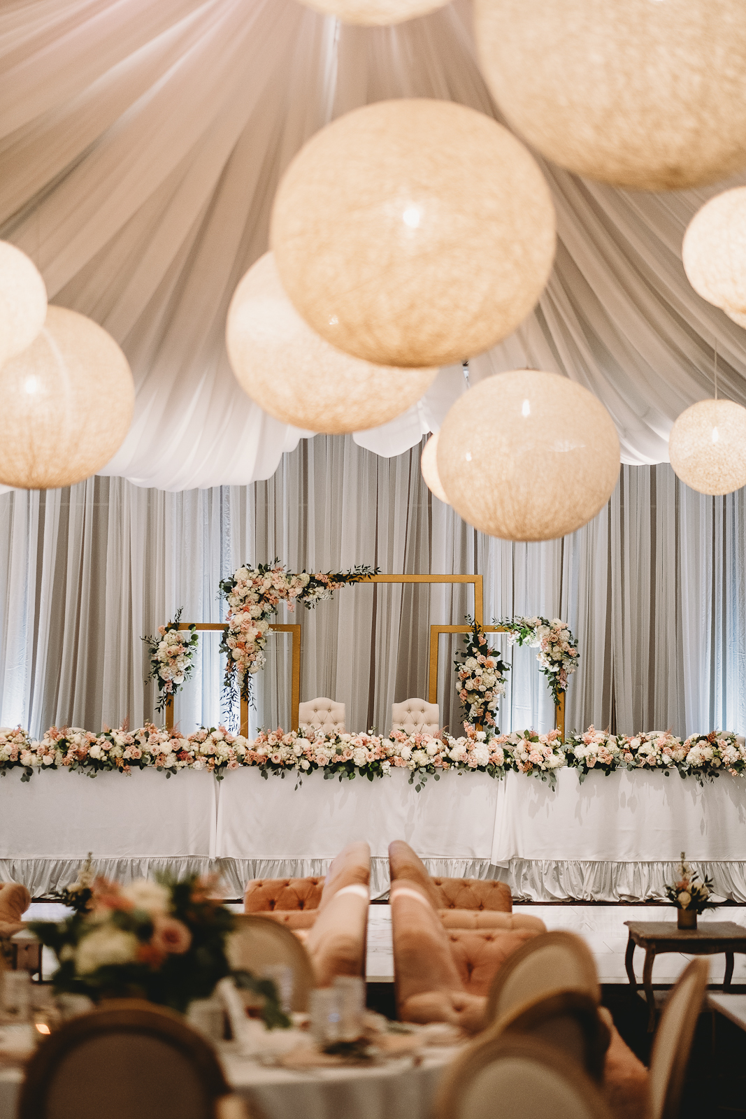 Elegant Head Table