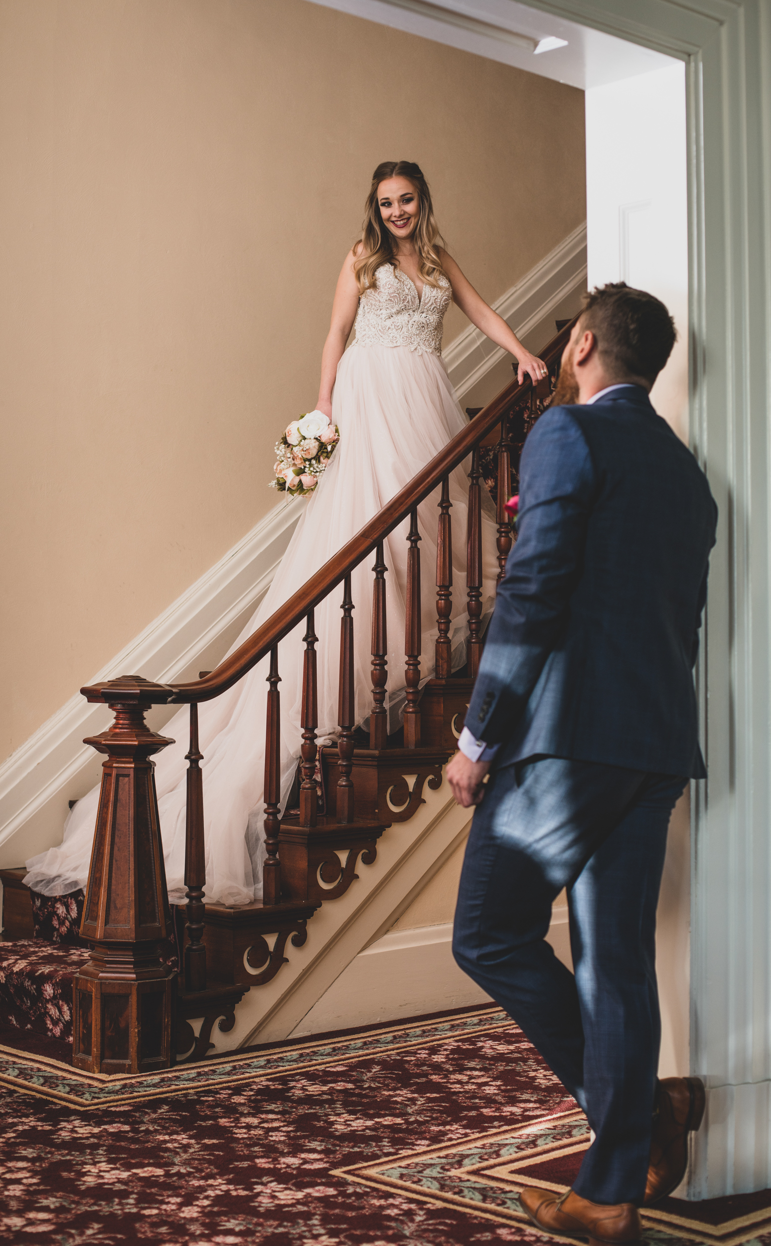 Bride and Groom First Look