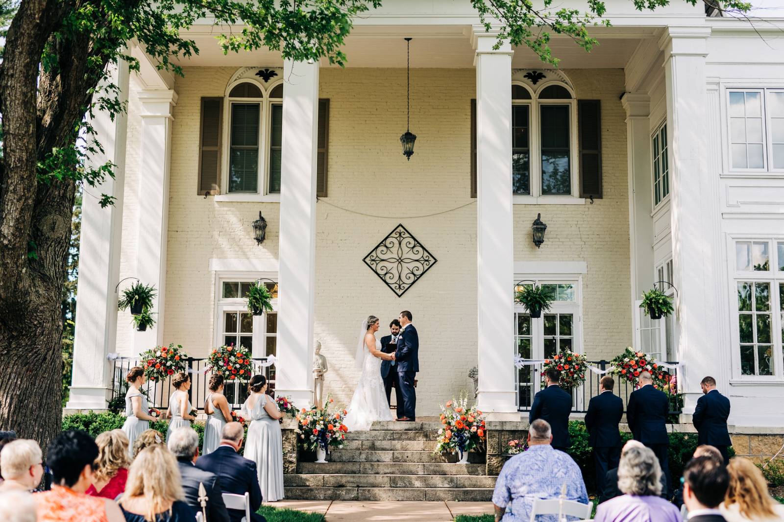 Mansion Wedding Ceremony