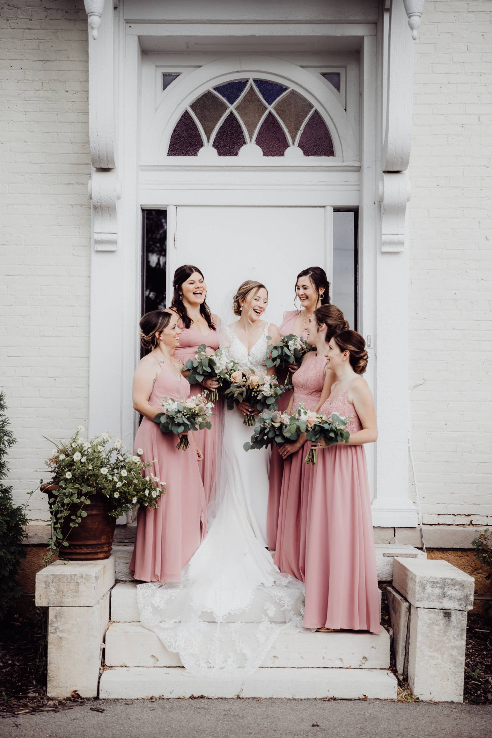 Blush Wedding Party