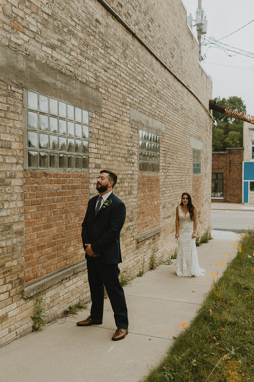 Bride and Groom First Look