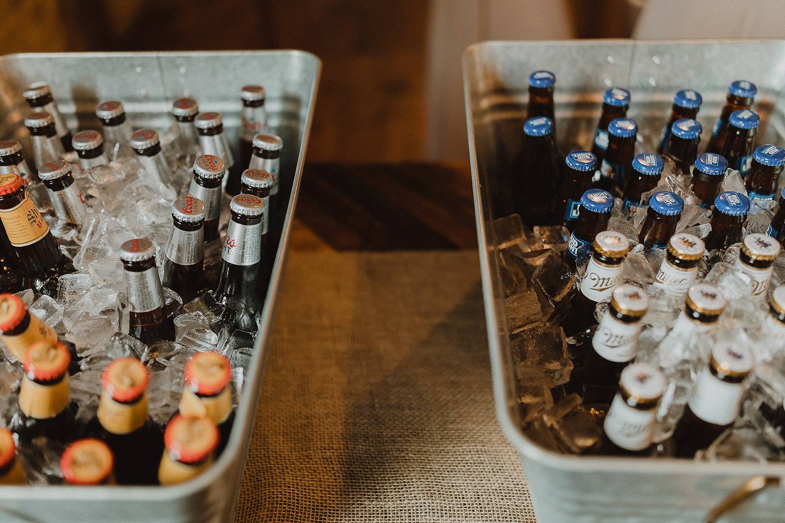 Wedding Beer Buckets