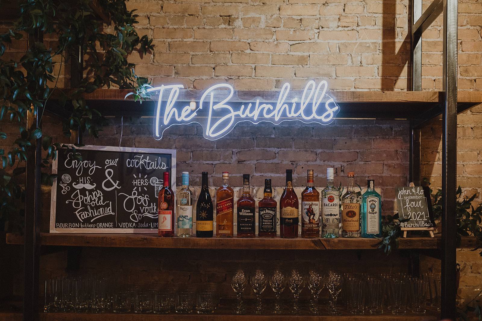 Bar and Neon Sign