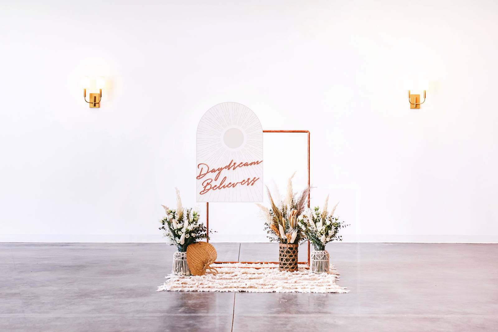 Boho Wedding Signage