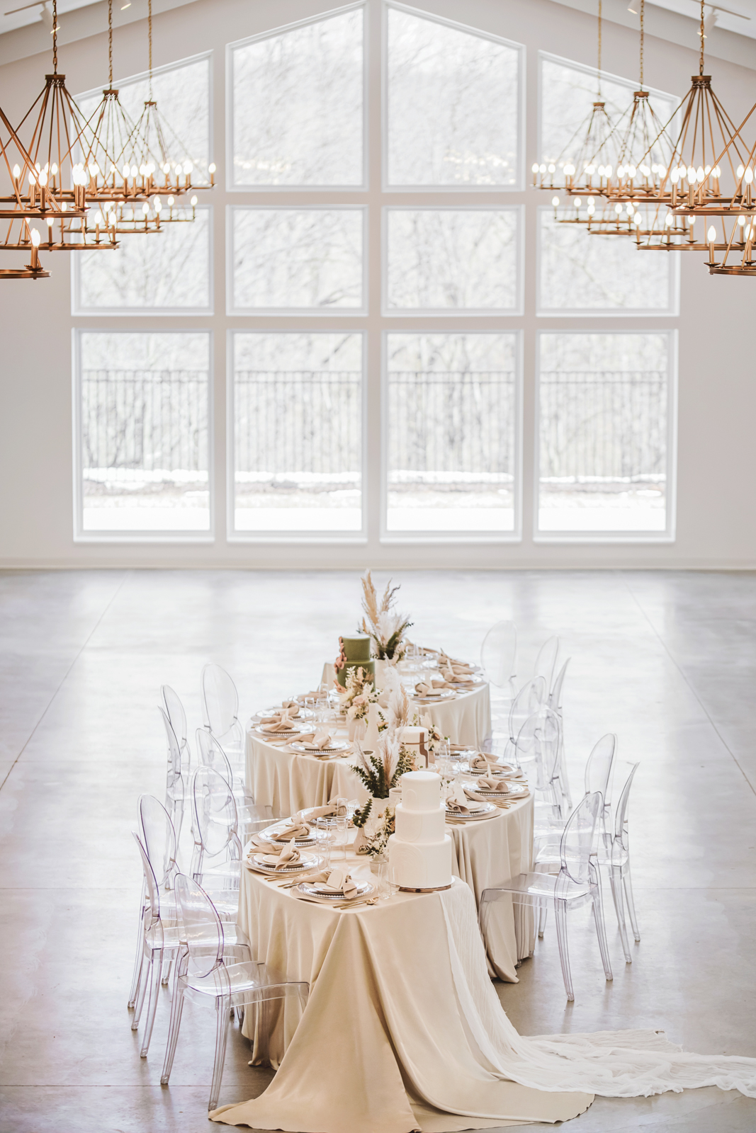 Modern Boho Reception Table