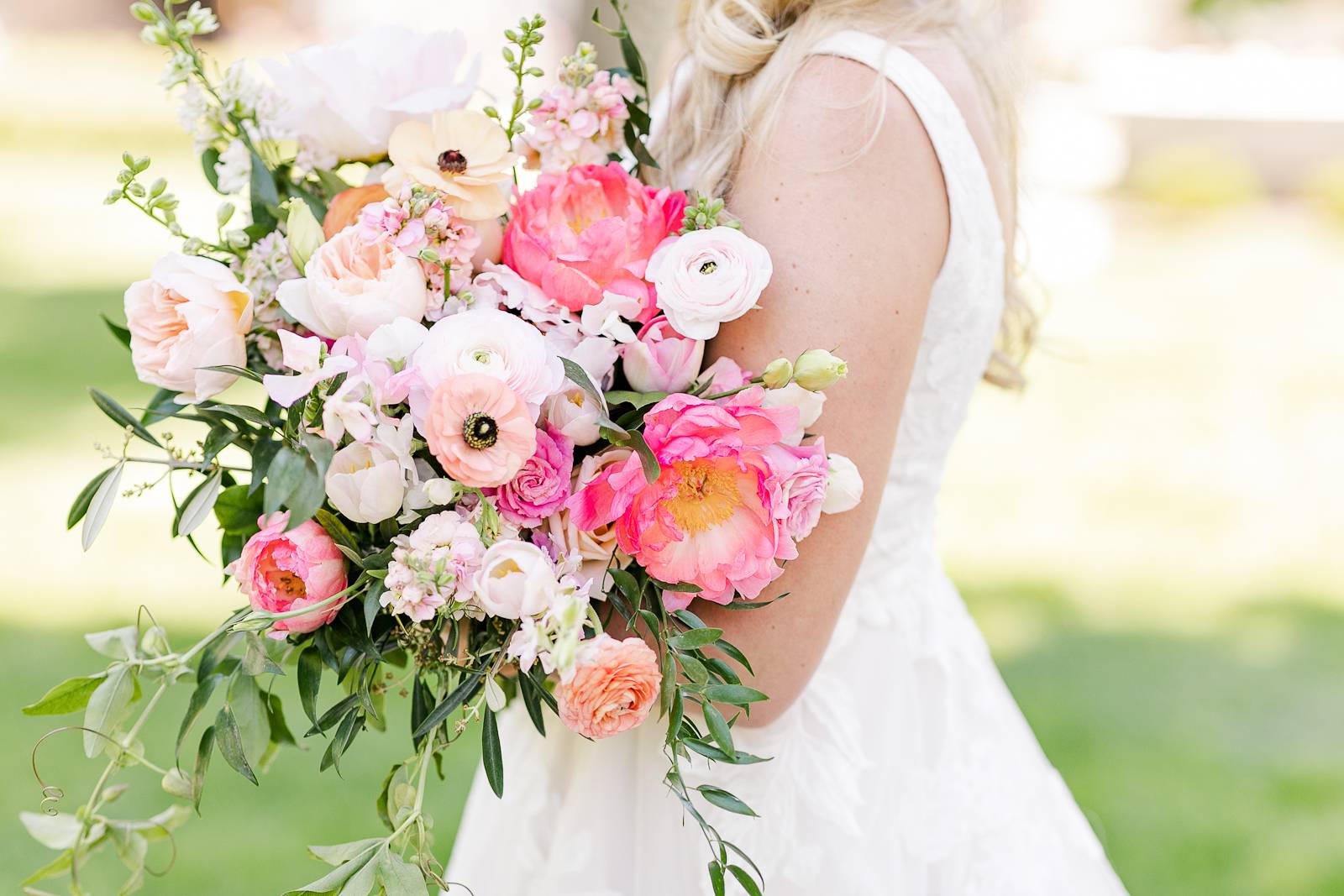 Bright Spring Bridal Bouquet