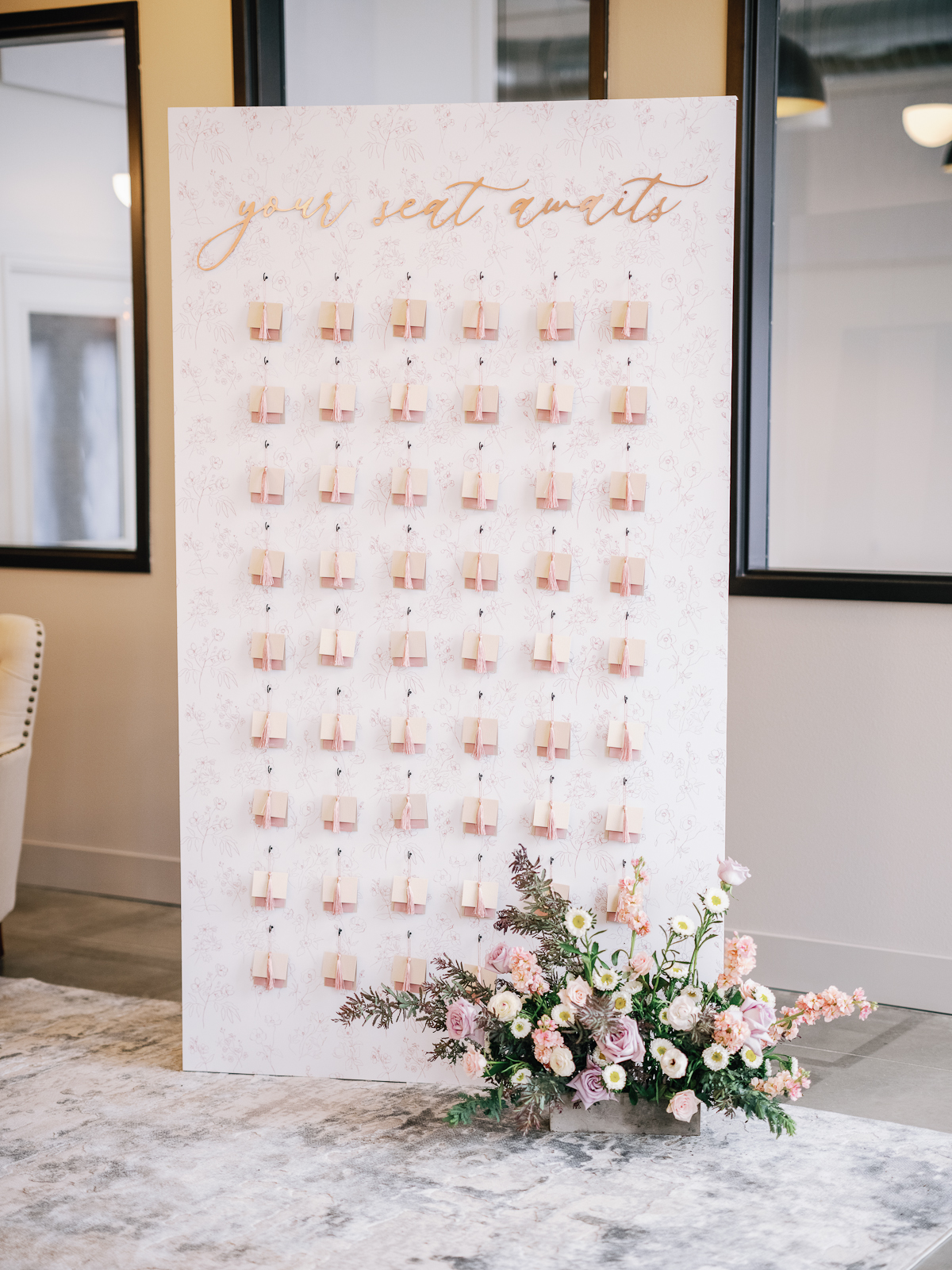 Modern Wedding Seating Chart