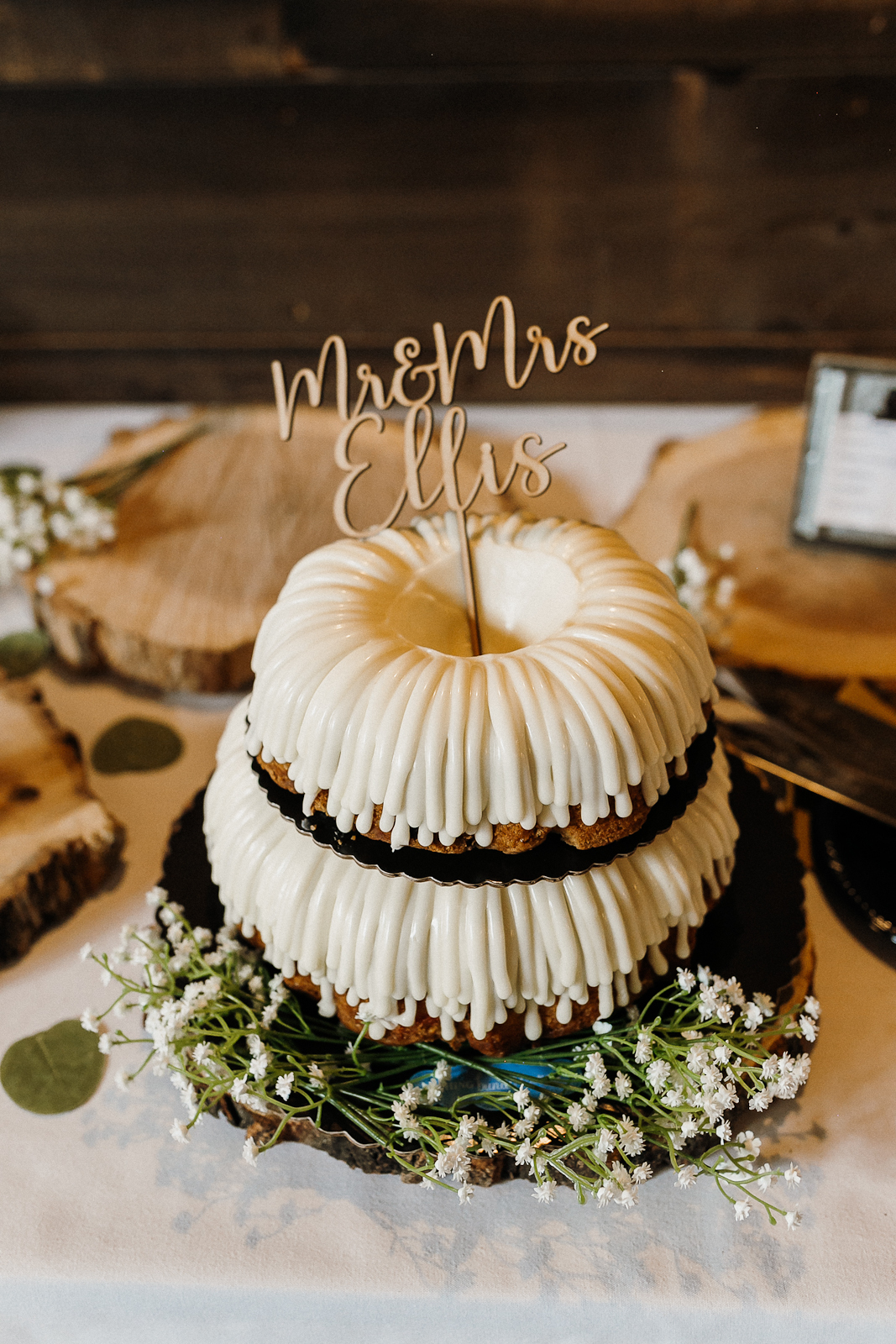 Rustic Wedding Bundt Cake