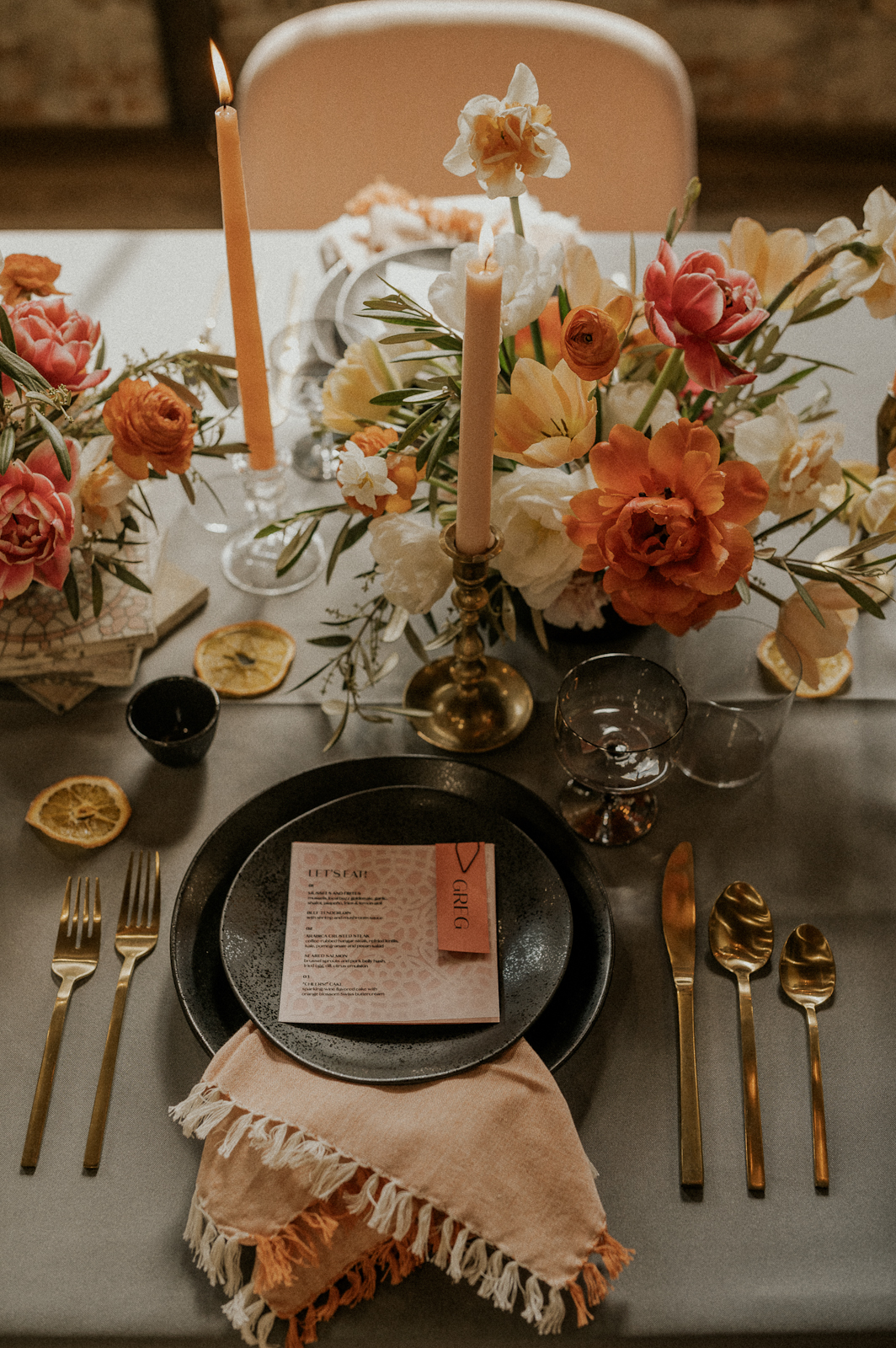 Modern Table Setting