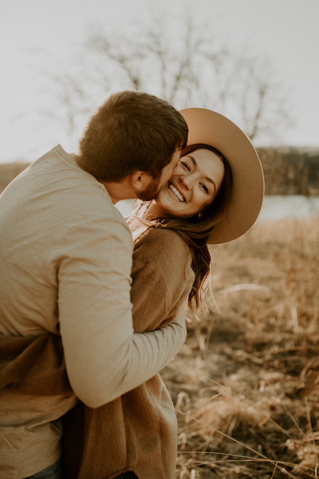 Rustic Boho Engagement Picture