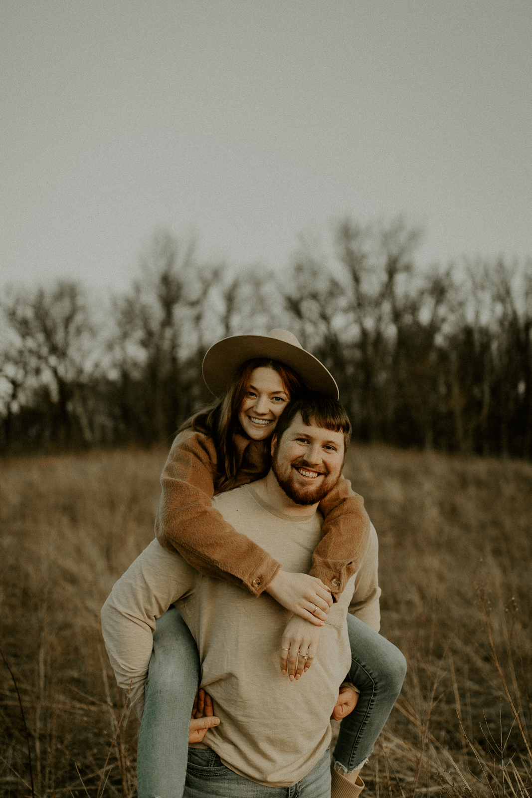 Rustic Boho Engagement Photo