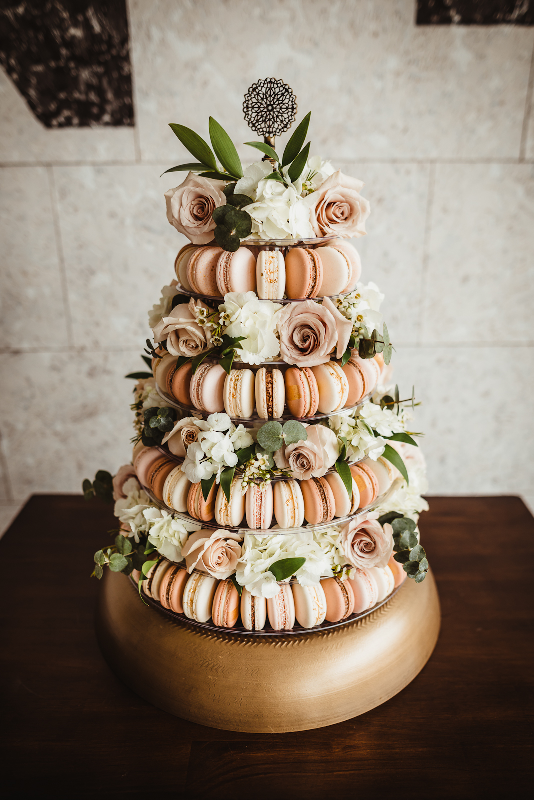 Macaroon Wedding Cake