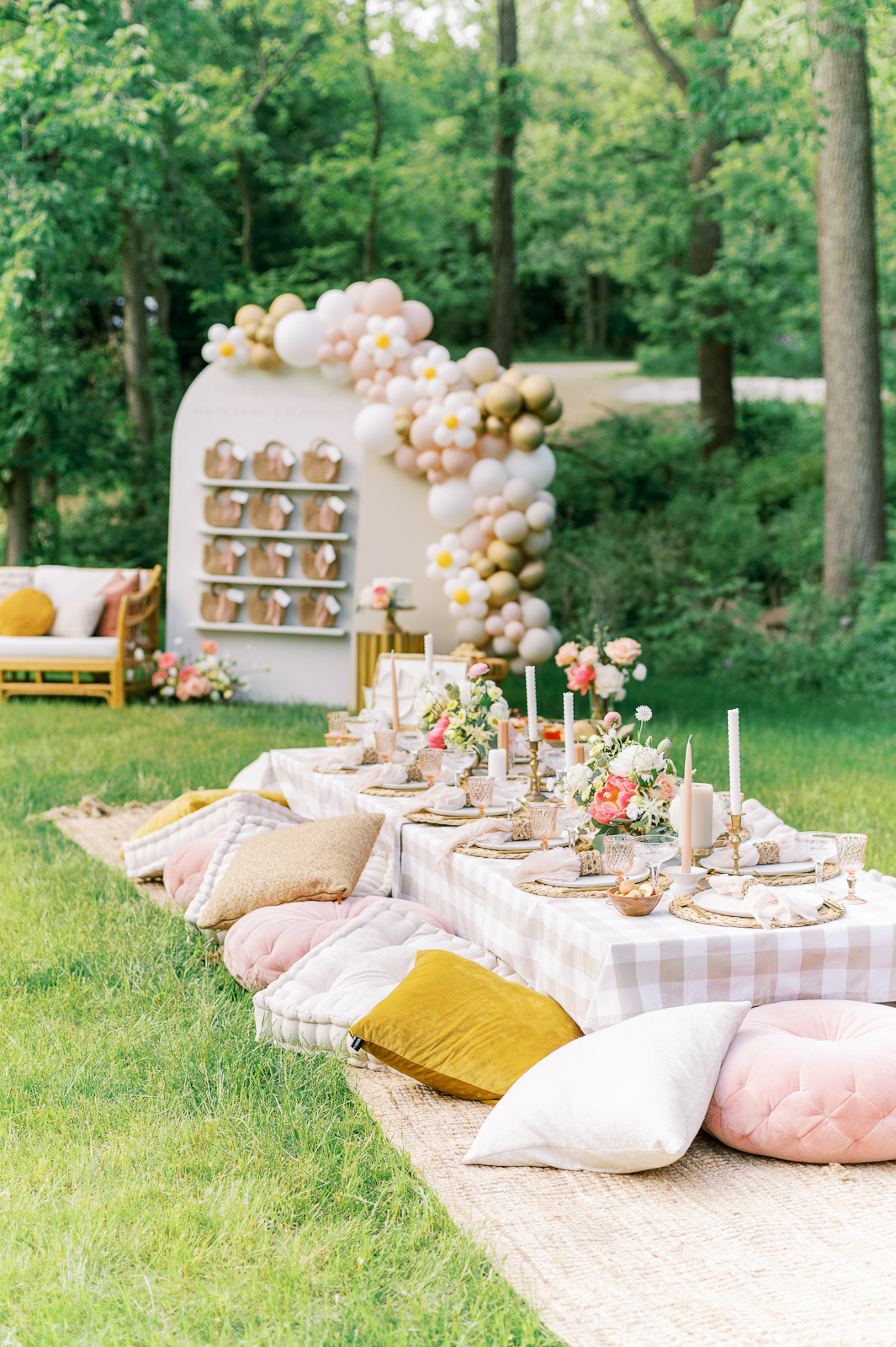 Elegant Summer Bachelorette Picnic