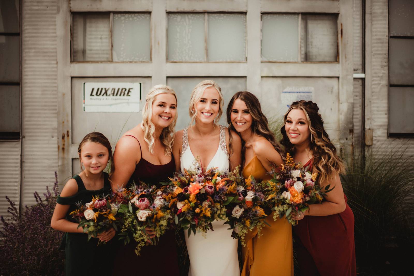 Bridemaids, Fall Color Palatte