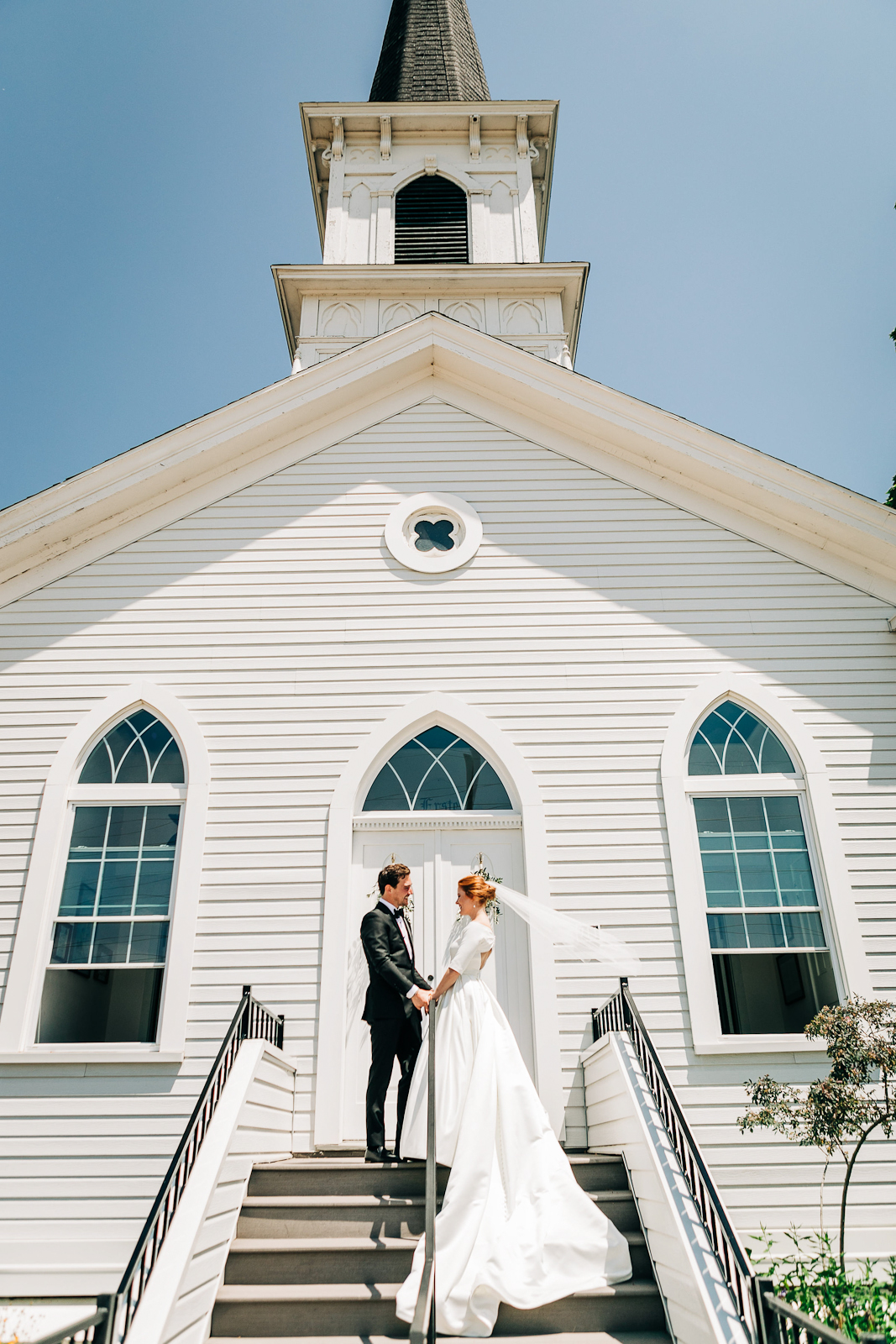 Romantic, Modern Little White Church