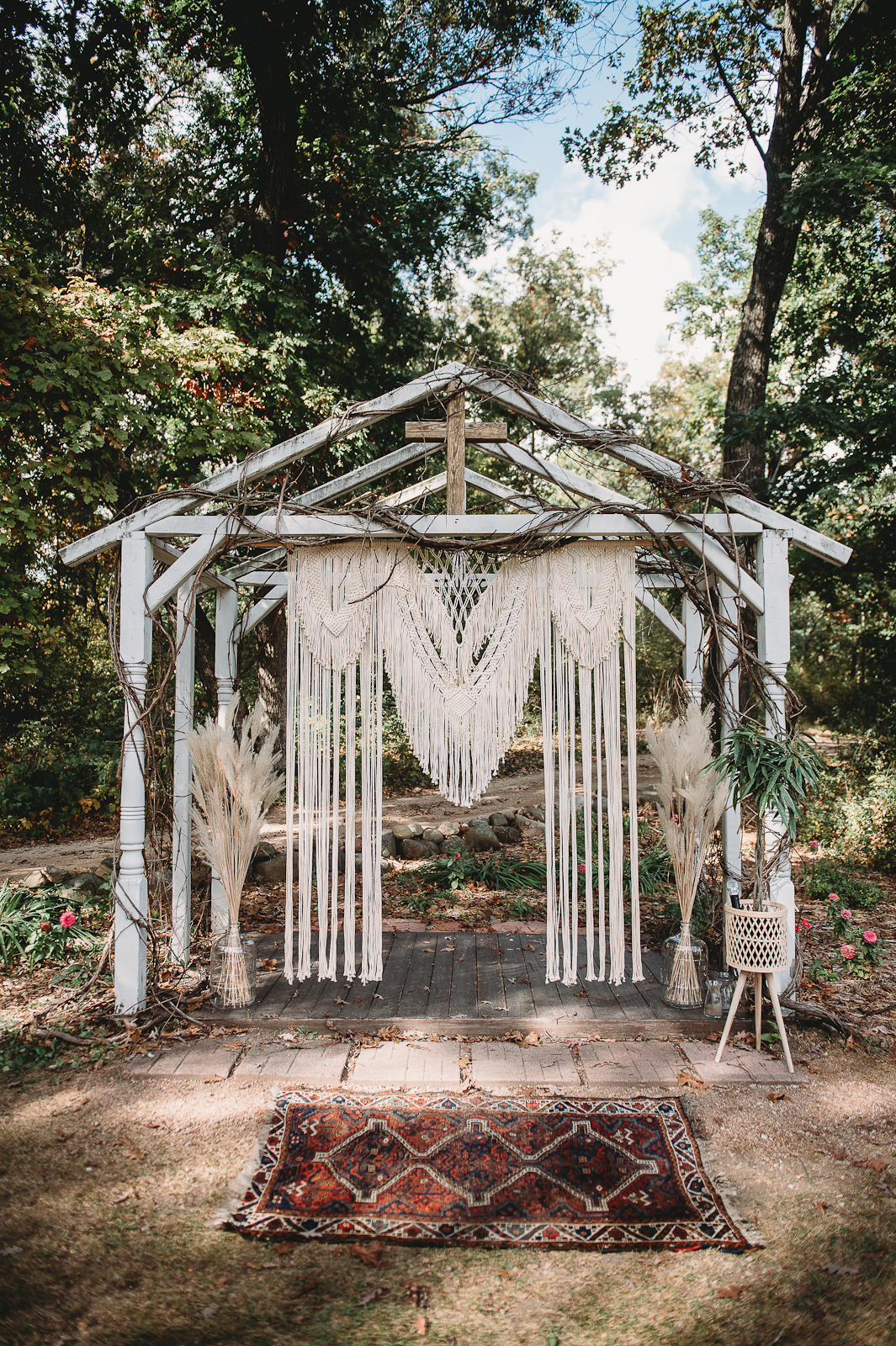 Boho Ceremony Backdrop