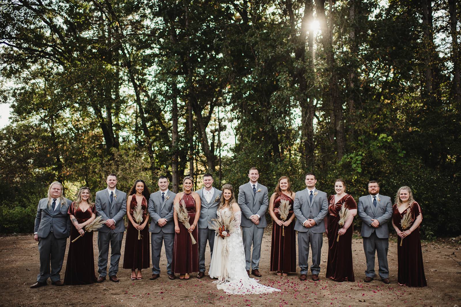 Boho Wedding Party