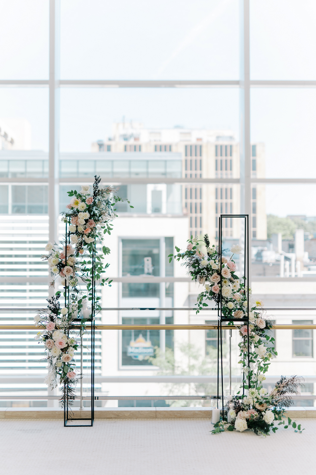 Modern Ceremony Backdrop