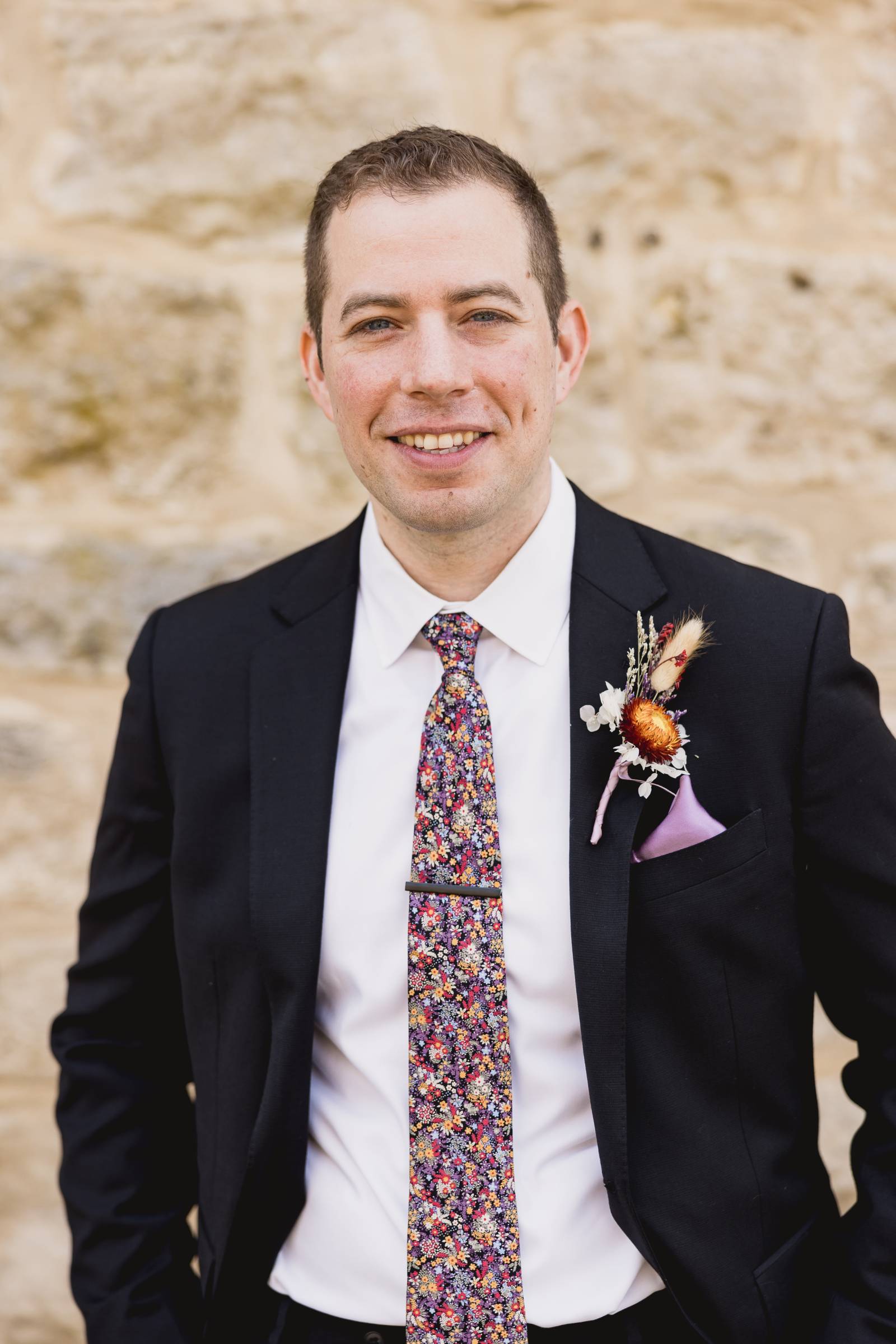 Timeless Floral Tie