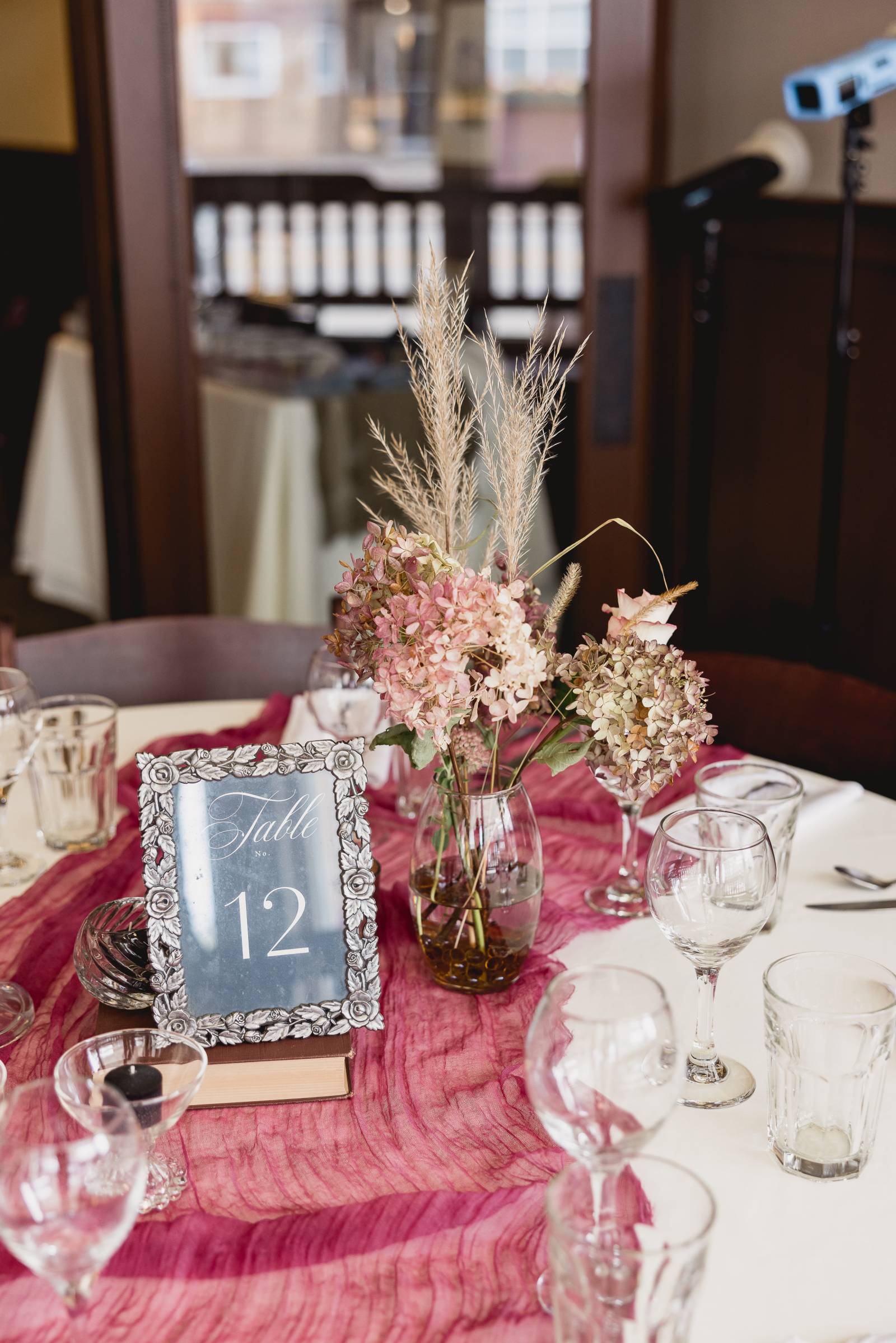 Romantic Dried Centerpiece