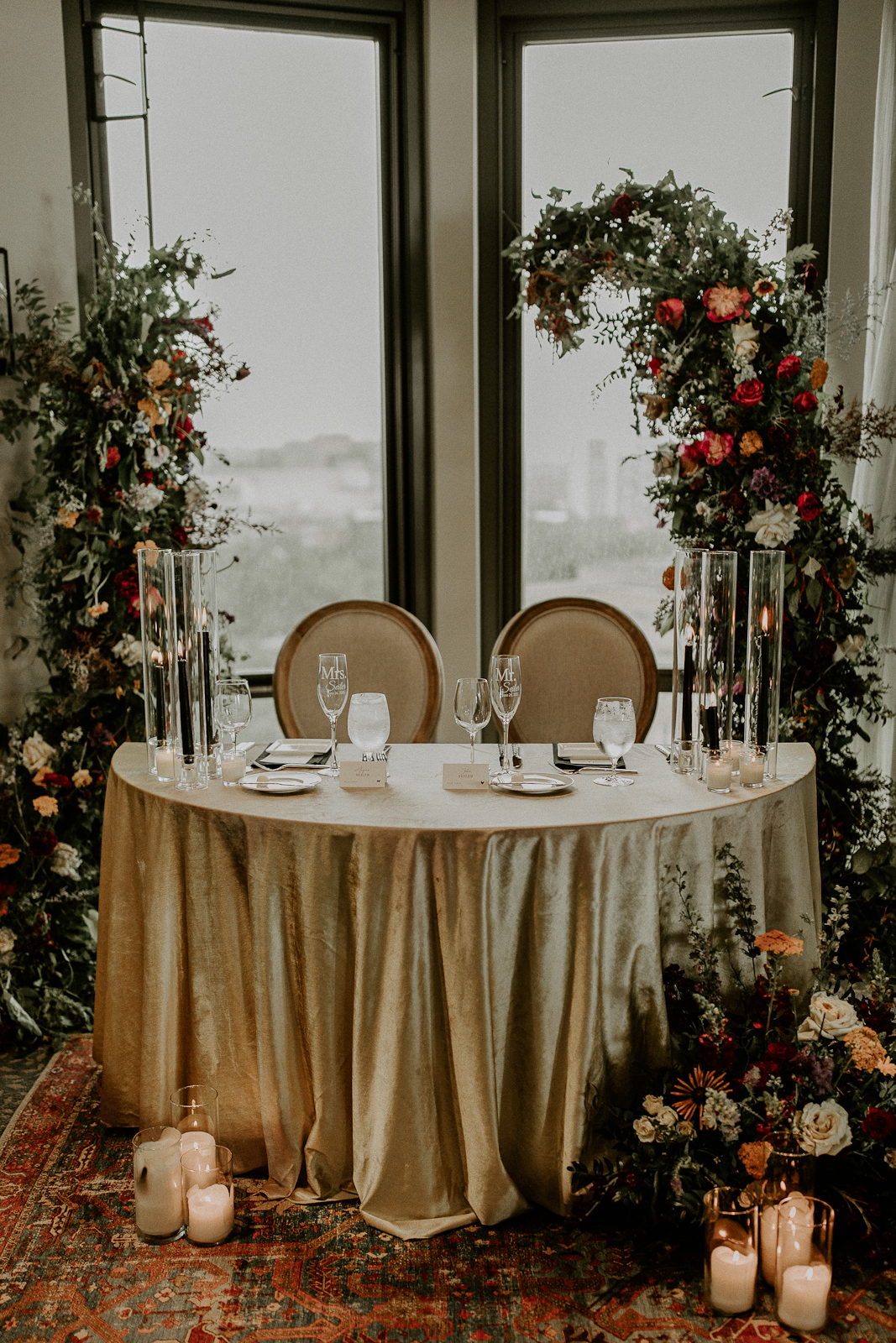 Romantic Sweetheart Table