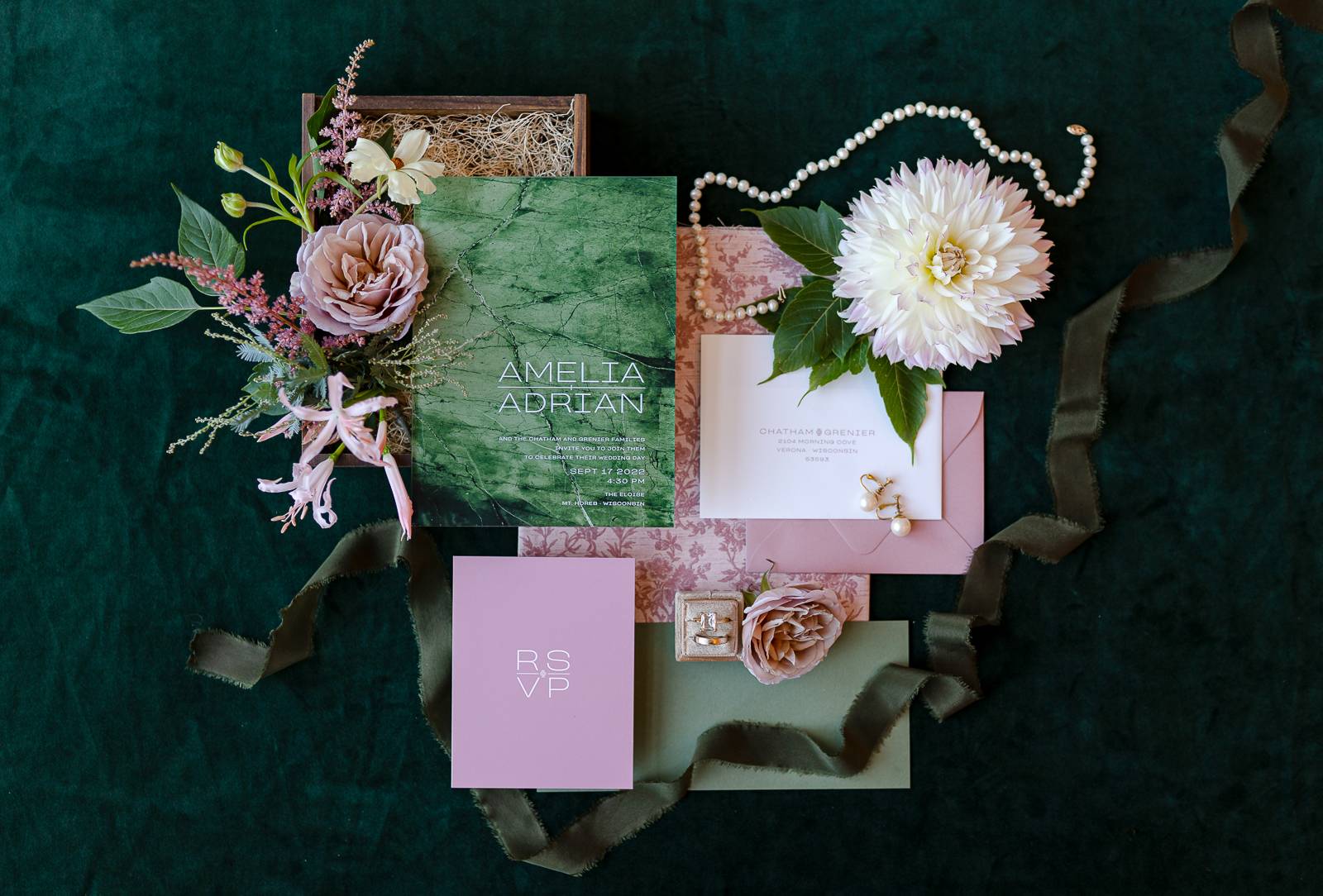 Modern Luxurious Wedding Stationary