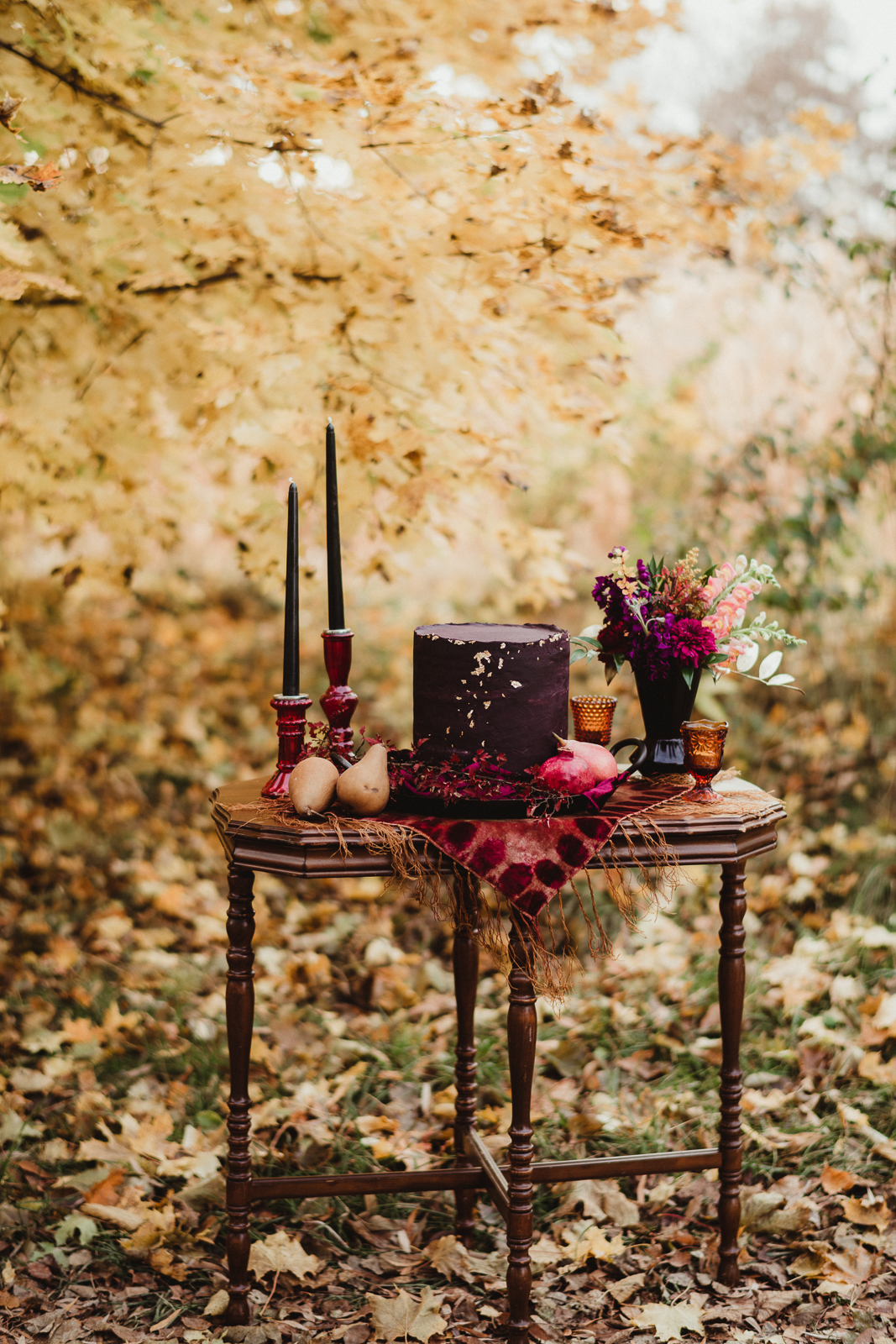 Simple Bohemian Bold Eggplant Cake