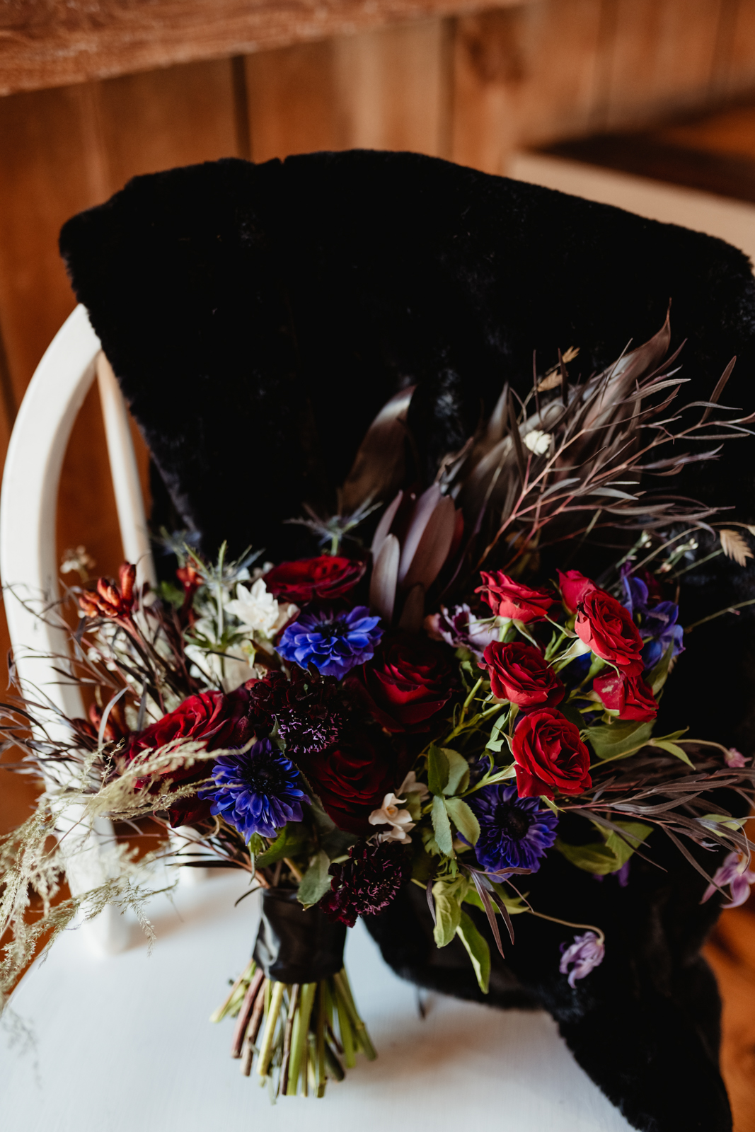 Moody Whimsical Wedding Bouquet