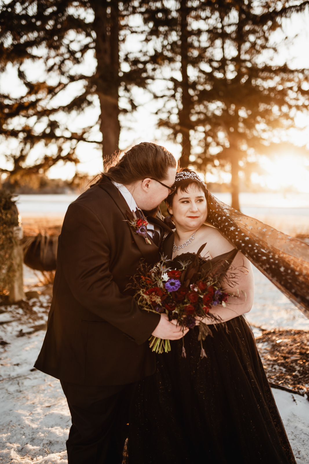 Celestial Wedding Couple