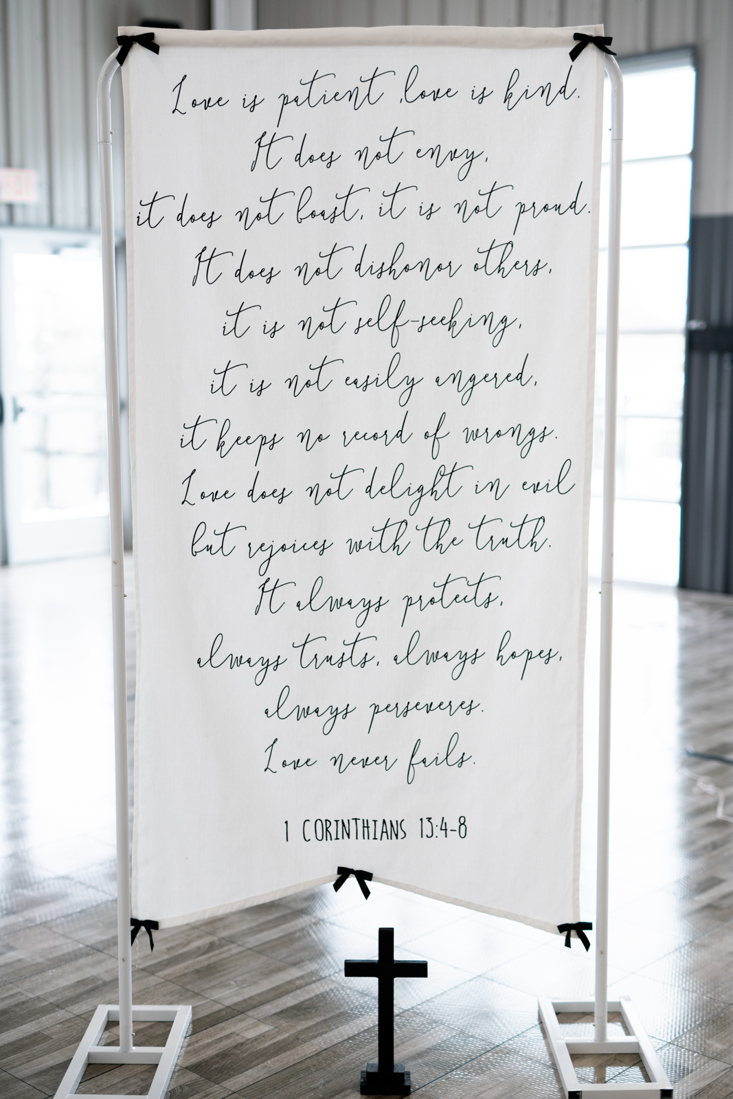 Timeless Wedding Ceremony Sign