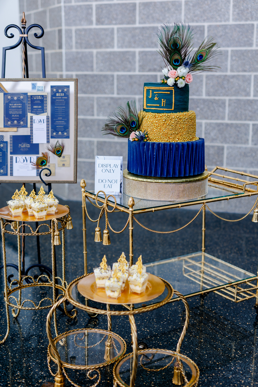 Vintage Art Deco Cake & Dessert Display