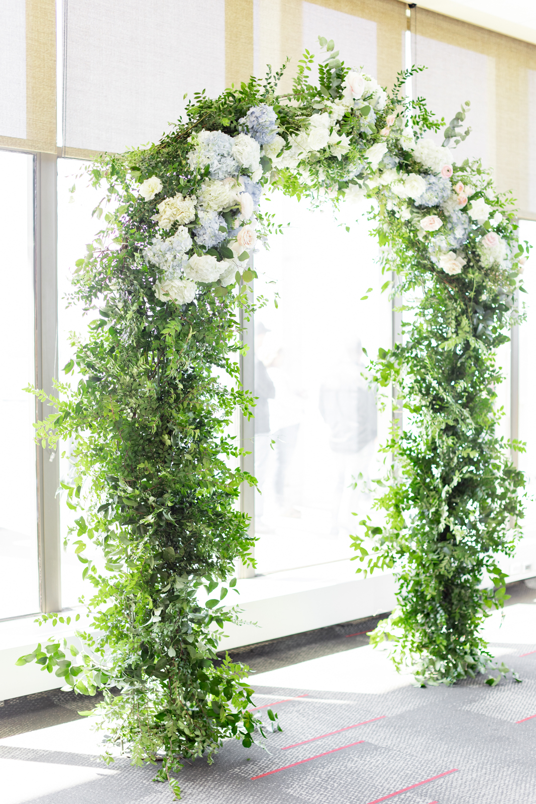 Luxurious Floral Ceremony Arch
