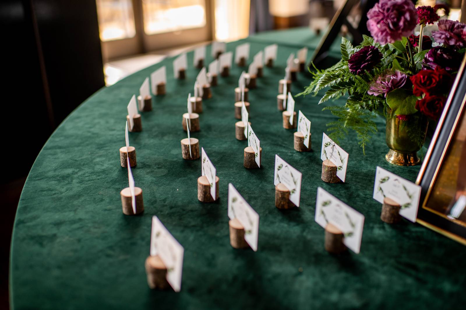 Reception Escort Card