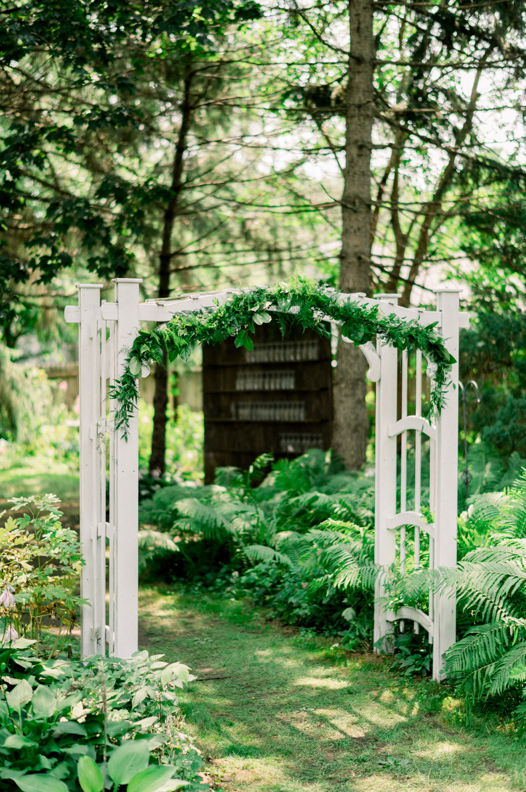 Romantic Timeless Garden Arch